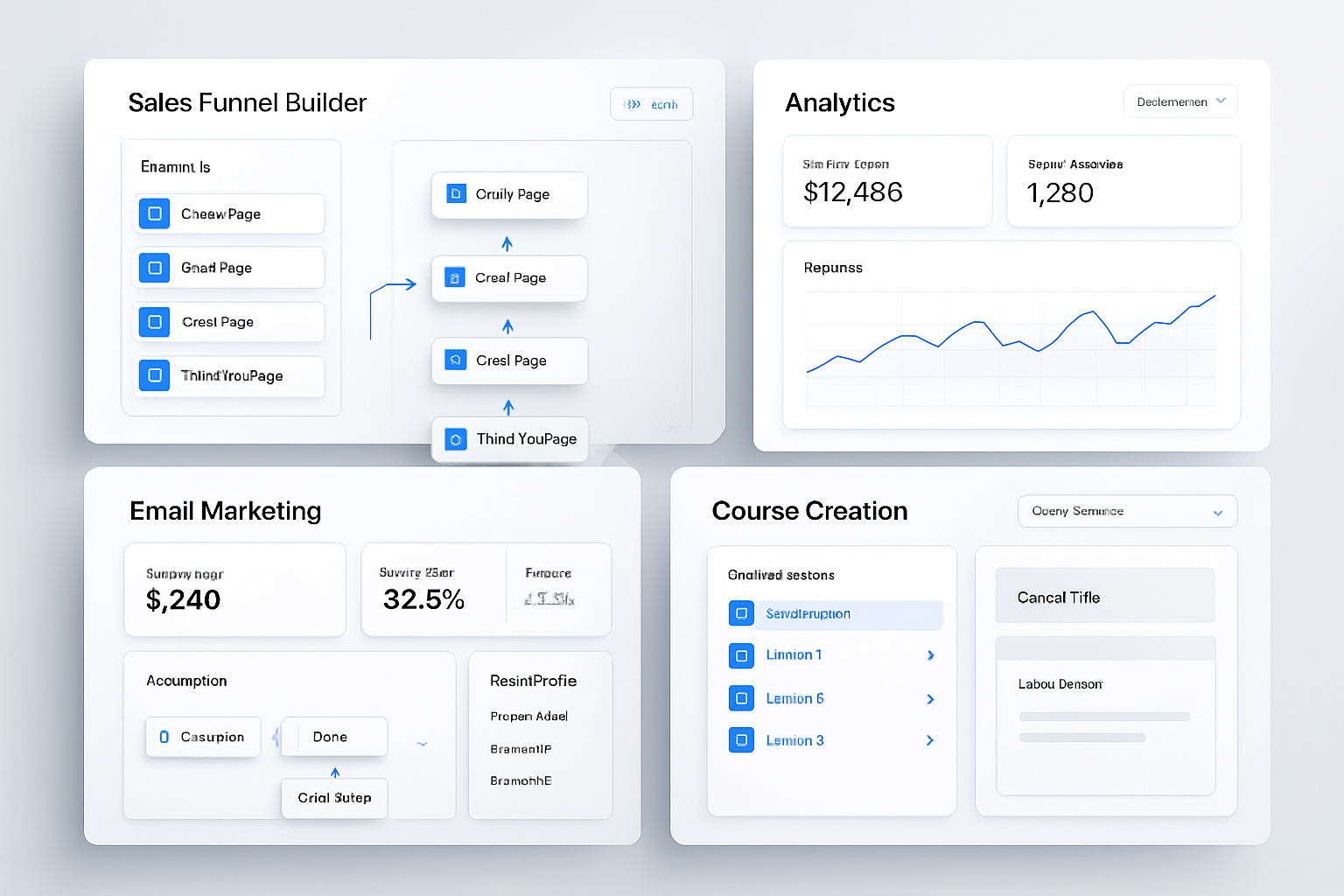 Systeme.io Dashboard
